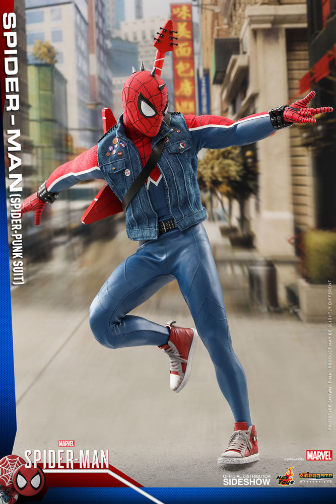 Load image into Gallery viewer, Hot Toys - Marvel&#39;s Spider-Man - Spider-Punk Suit Spider-Man
