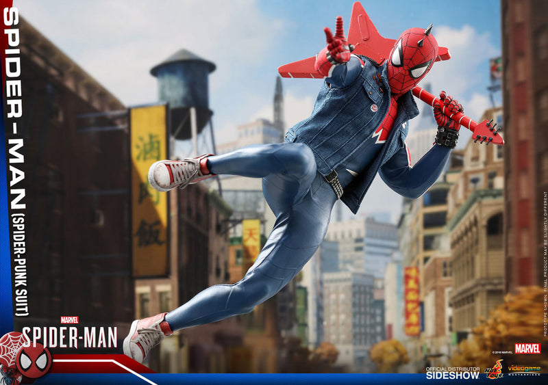 Load image into Gallery viewer, Hot Toys - Marvel&#39;s Spider-Man - Spider-Punk Suit Spider-Man
