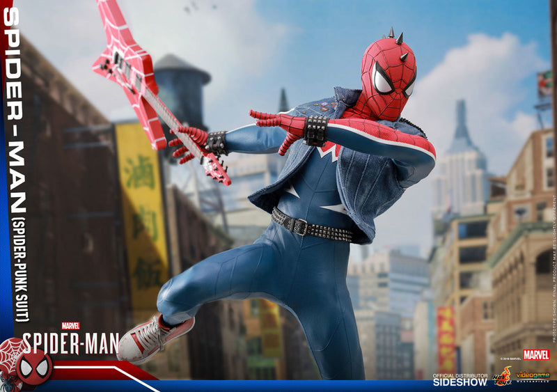 Load image into Gallery viewer, Hot Toys - Marvel&#39;s Spider-Man - Spider-Punk Suit Spider-Man
