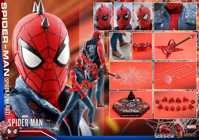Load image into Gallery viewer, Hot Toys - Marvel&#39;s Spider-Man - Spider-Punk Suit Spider-Man
