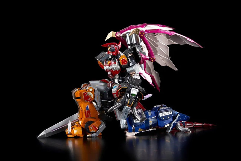 Load image into Gallery viewer, Flame Toys - Go! Kara Kuri Combine: Mighty Morphin Power Rangers - Dino Megazord
