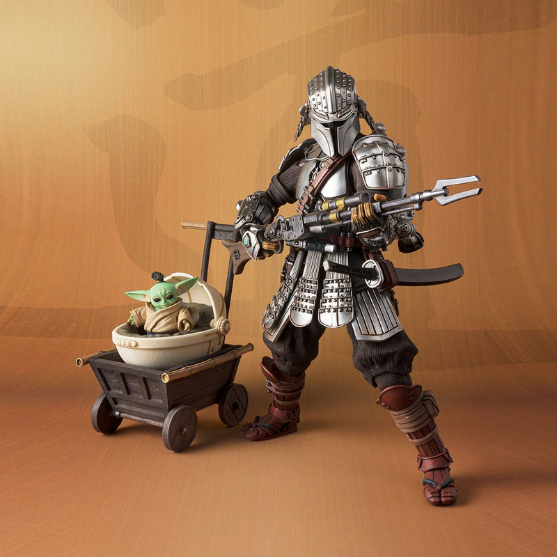 Load image into Gallery viewer, Bandai - Star Wars - Meisho Movie Realization: Ronin Mandalorian and Grogu [Beskar Armor]
