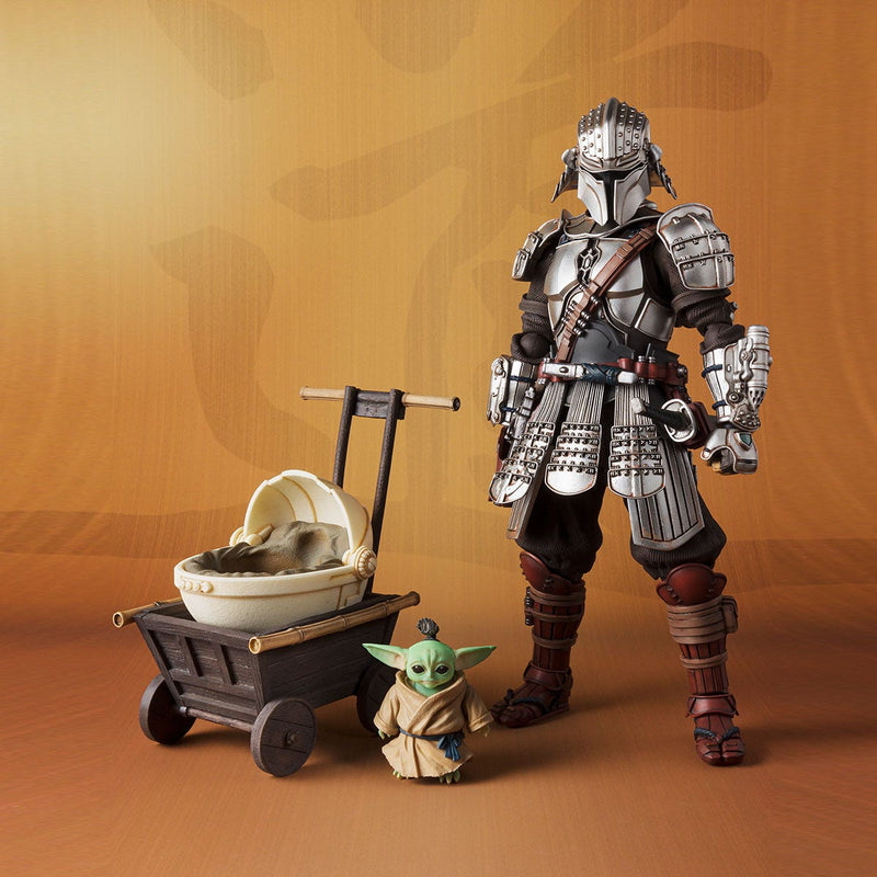 Load image into Gallery viewer, Bandai - Star Wars - Meisho Movie Realization: Ronin Mandalorian and Grogu [Beskar Armor]
