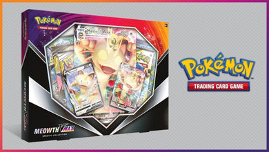 Pokemon TCG - Sword and Shield: Meowth V MAX Special Collection Box