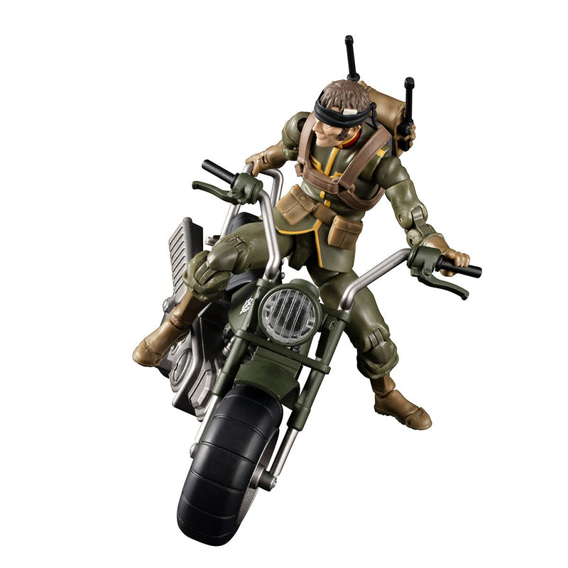 Load image into Gallery viewer, Gundam Military Generation - Principality of Zeon 08 - VSP General Soldier &amp; Exclusive Motorcycle
