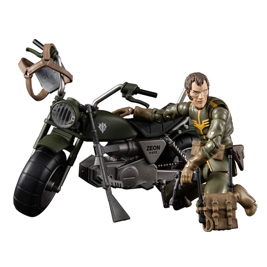 Gundam Military Generation - Principality of Zeon 08 - VSP General Soldier & Exclusive Motorcycle