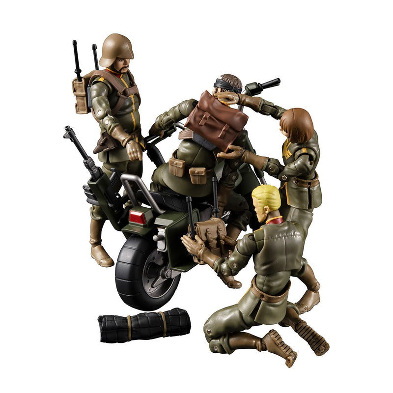 Load image into Gallery viewer, Gundam Military Generation - Principality of Zeon 08 - VSP General Soldier &amp; Exclusive Motorcycle
