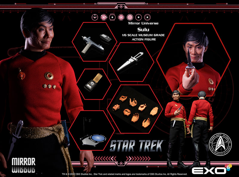 Load image into Gallery viewer, EXO-6 - Star Trek - Mirror Universe Sulu
