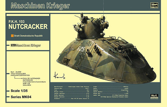 Hasegawa - Maschinen Krieger: Robot Battle V - PKH 103 Nutcracker 1/35