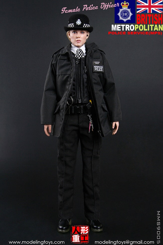 Load image into Gallery viewer, Modeling Toys - Military Series: British Metropolitan Police Service - Female Police Officer
