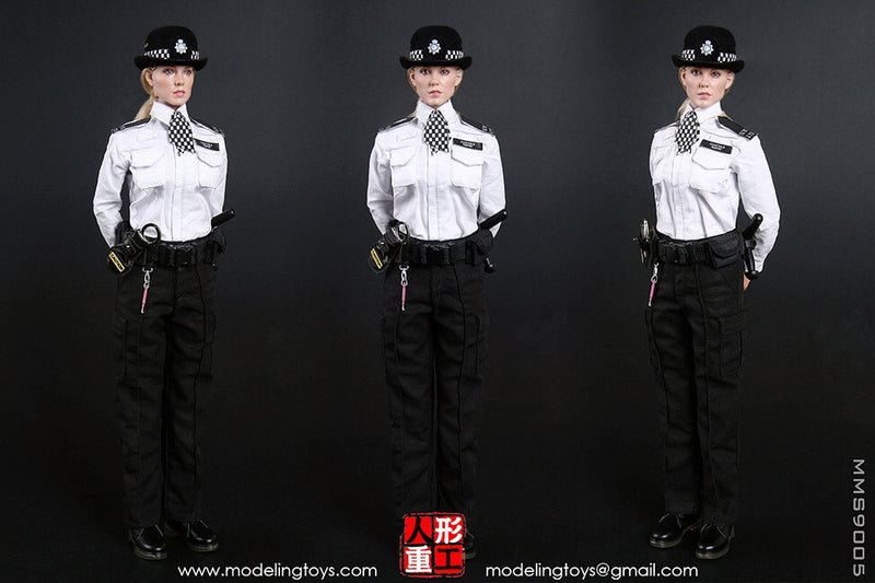 Load image into Gallery viewer, Modeling Toys - Military Series: British Metropolitan Police Service - Female Police Officer
