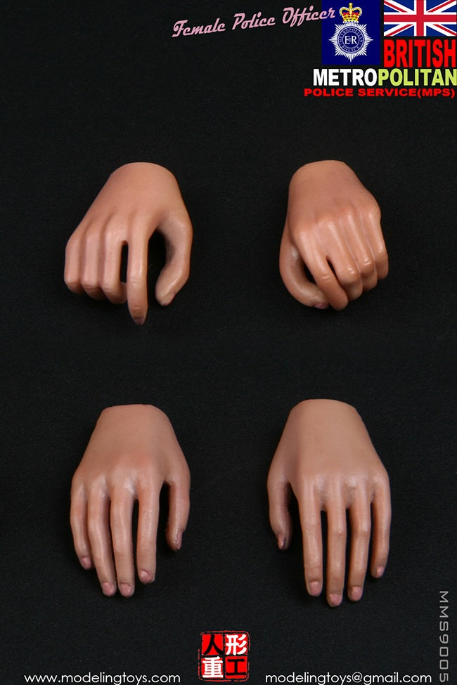 Load image into Gallery viewer, Modeling Toys - Military Series: British Metropolitan Police Service - Female Police Officer
