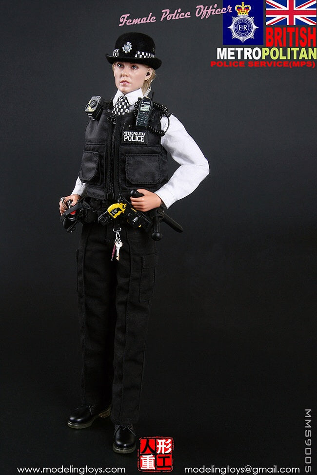 Load image into Gallery viewer, Modeling Toys - Military Series: British Metropolitan Police Service - Female Police Officer
