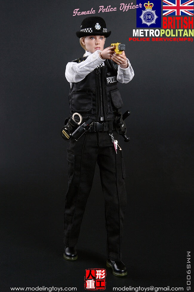 Load image into Gallery viewer, Modeling Toys - Military Series: British Metropolitan Police Service - Female Police Officer
