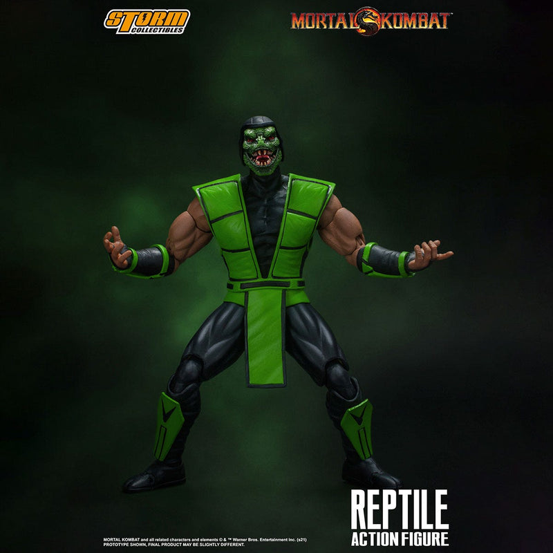 Load image into Gallery viewer, Storm Collectibles - Mortal Kombat: Reptile 1/12 Scale
