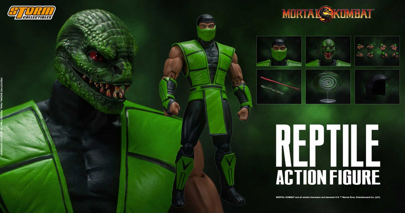 Load image into Gallery viewer, Storm Collectibles - Mortal Kombat: Reptile 1/12 Scale
