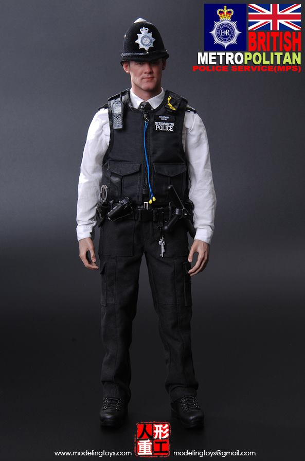 Load image into Gallery viewer, Modeling Toys - Military Series: British Metropolitan Police Service (MPS)
