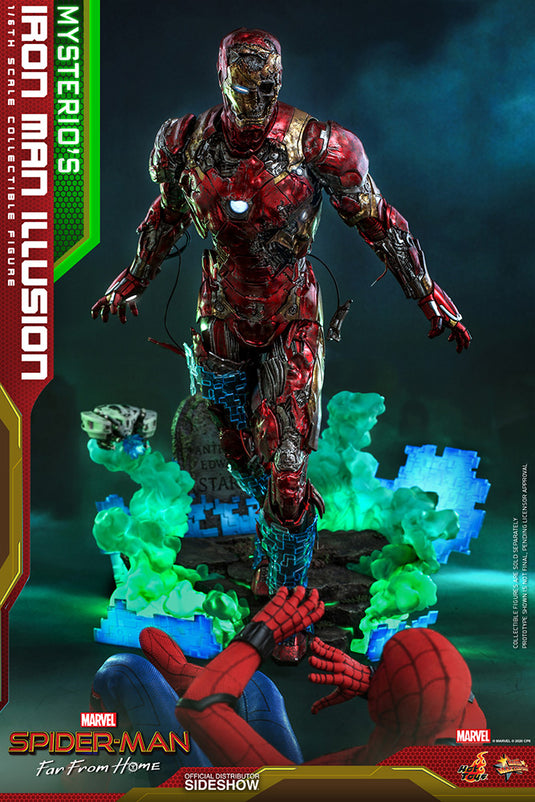 Hot Toys - Spider-Man Far From Home - Mysterio's Iron Man Illusion