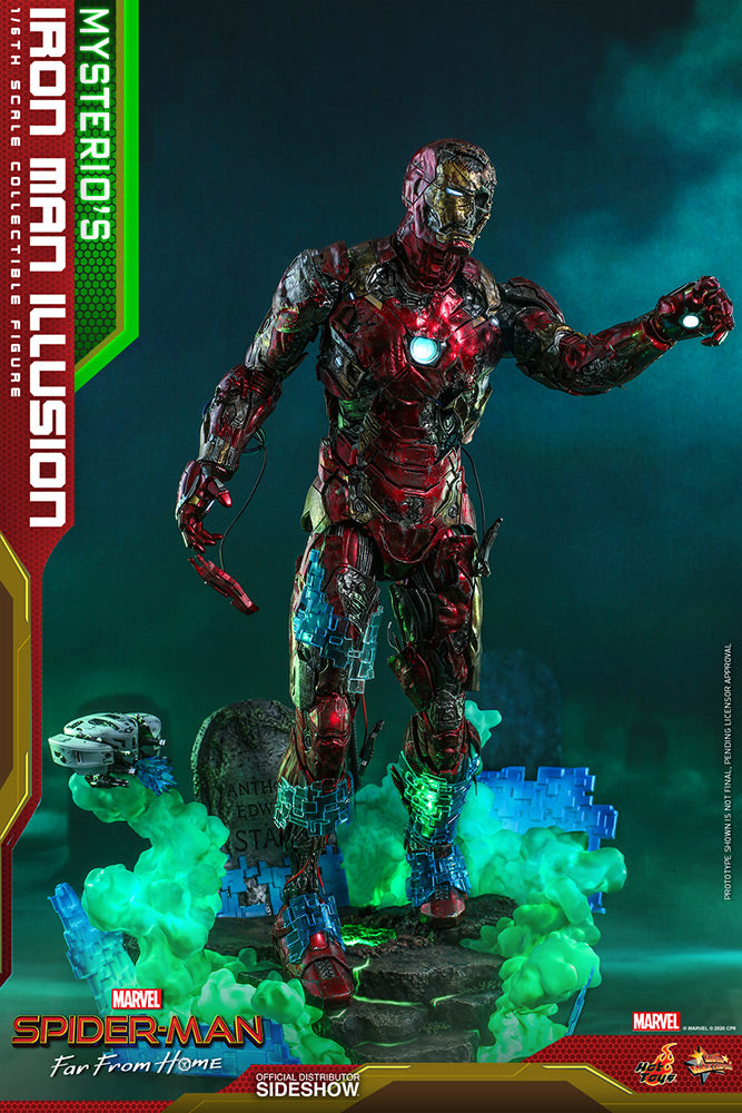 Load image into Gallery viewer, Hot Toys - Spider-Man Far From Home - Mysterio&#39;s Iron Man Illusion
