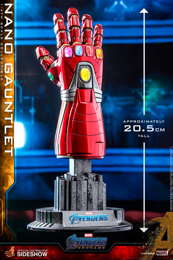 Load image into Gallery viewer, Hot Toys - Avengers: End Game - Quarter Scale Nano Gauntlet
