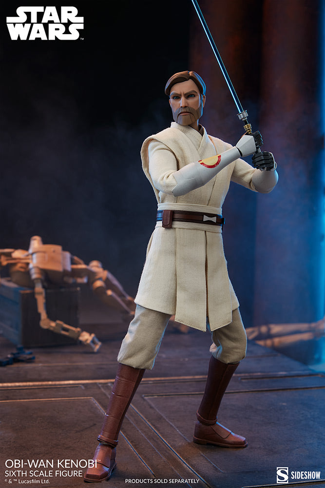 Load image into Gallery viewer, Sideshow - Star Wars The Clone Wars: Obi-Wan Kenobi
