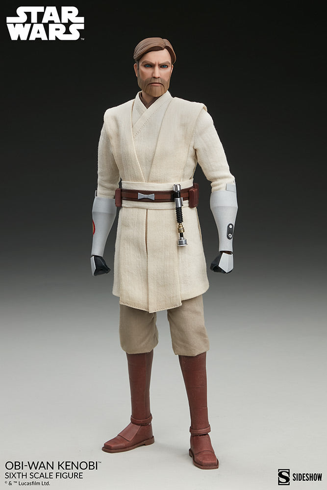 Load image into Gallery viewer, Sideshow - Star Wars The Clone Wars: Obi-Wan Kenobi
