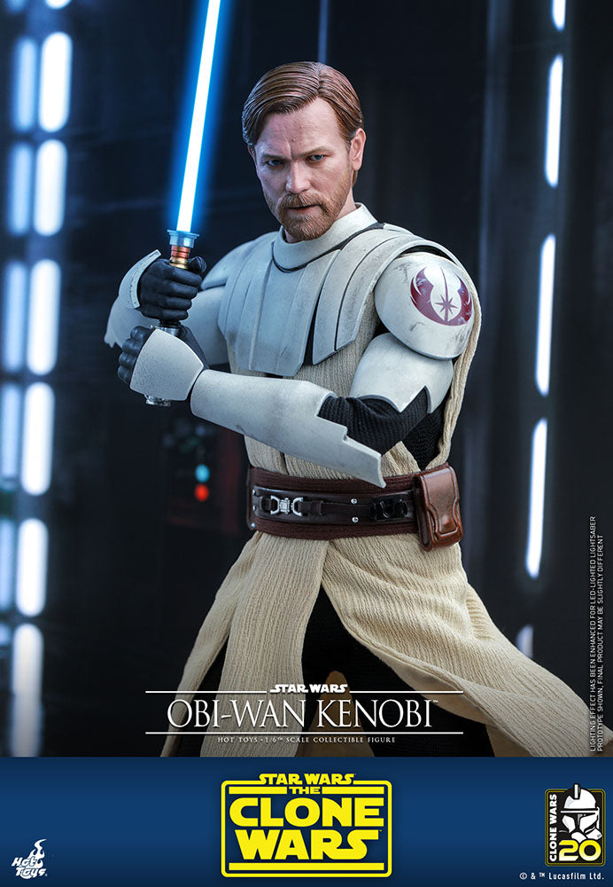 Load image into Gallery viewer, Hot Toys - Star Wars: The Clone Wars - Obi-Wan Kenobi
