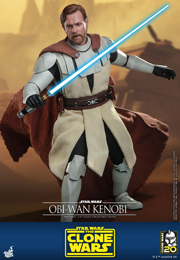 Load image into Gallery viewer, Hot Toys - Star Wars: The Clone Wars - Obi-Wan Kenobi
