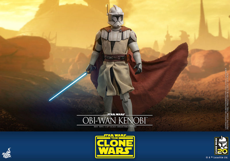 Load image into Gallery viewer, Hot Toys - Star Wars: The Clone Wars - Obi-Wan Kenobi
