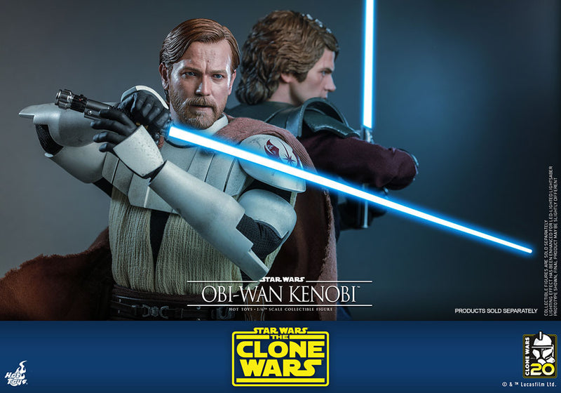 Load image into Gallery viewer, Hot Toys - Star Wars: The Clone Wars - Obi-Wan Kenobi
