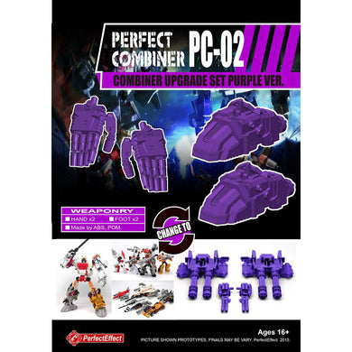 Perfect Effect PC-02 Perfect Combiner Upgrade Set - Purple Version
