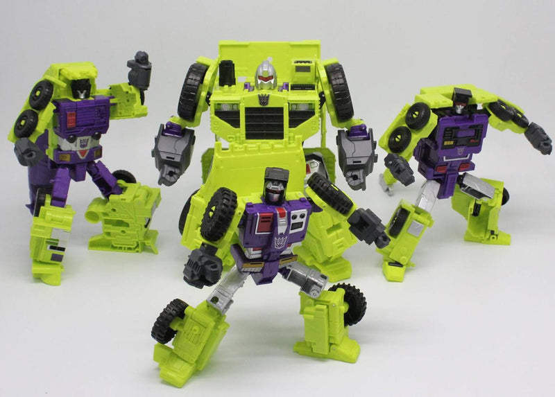 Load image into Gallery viewer, Perfect Effect - PC-07 Perfect Combiner Upgrade Set for Combiner Wars Devastator Individual Robots
