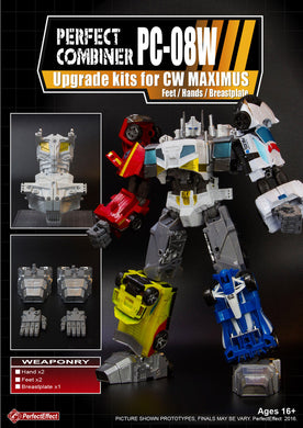 Perfect Effect - PC-08W Perfect Combiner Upgrade Set for Combiner Wars Optimus Maximus