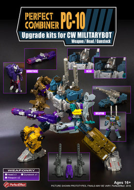 Perfect Effect - PC-10 Perfect Combiner Upgrade Set for Combiner Wars Bruticus & Shockwave