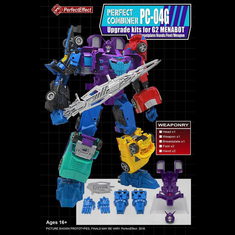 Load image into Gallery viewer, Perfect Effect - PC-04G Perfect Combiner Upgrade Set for G2 Menasor
