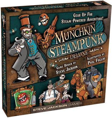 Steve Jackson Games - Munchkin Steampunk Deluxe