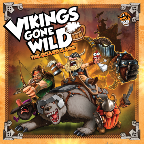 Lucky Duck Games - Viking Gone Wild: The Board Game