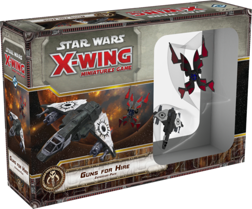 Fantasy Flight Games - X-Wing Miniatures Game Guns For Hire Expansion Pack