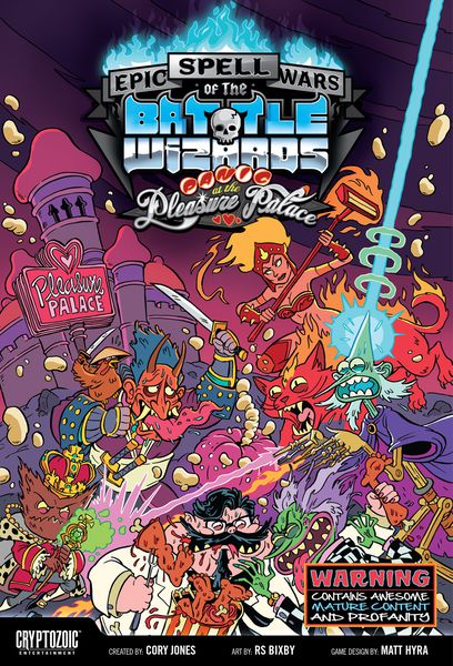 Cryptozoic Entertainment - Battle Wizards: Panic at the Pleasure Palace