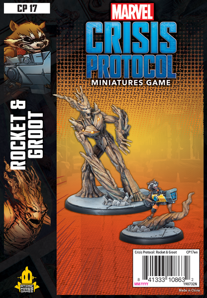 Atomic Mass Games - Marvel Crisis Protocol: Rocket and Groot