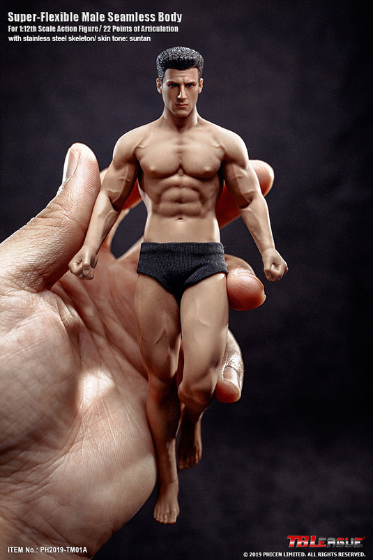 TBLeague - 1/12 Super Flexible Male Seamless Body - TM01A