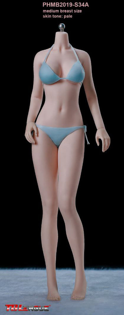 Load image into Gallery viewer, TBLeague - Girl Super-Flexible Seamless Body - S34A Pale Medium
