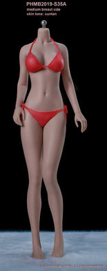 TBLeague - Girl Super-Flexible Seamless Body - S35A Suntan Medium