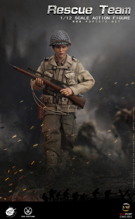 POP Toys - WWII US Rescue Squad Sniper 1/12