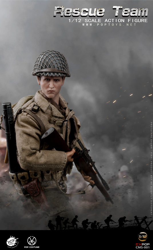 POP Toys - WWII US Rescue Squad Sniper 1/12