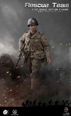 POP Toys - WWII US Rescue Squad Captain 1/12