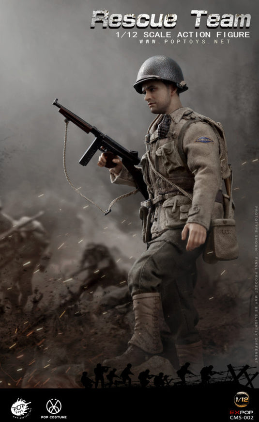 POP Toys - WWII US Rescue Squad Captain 1/12