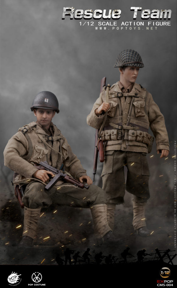 Load image into Gallery viewer, POP Toys - WWII US Rescue Squad Captain 1/12
