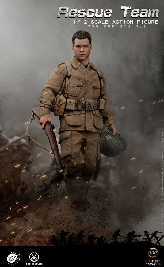 POP Toys - WWII US Rescue Squad Paratrooper 1/12