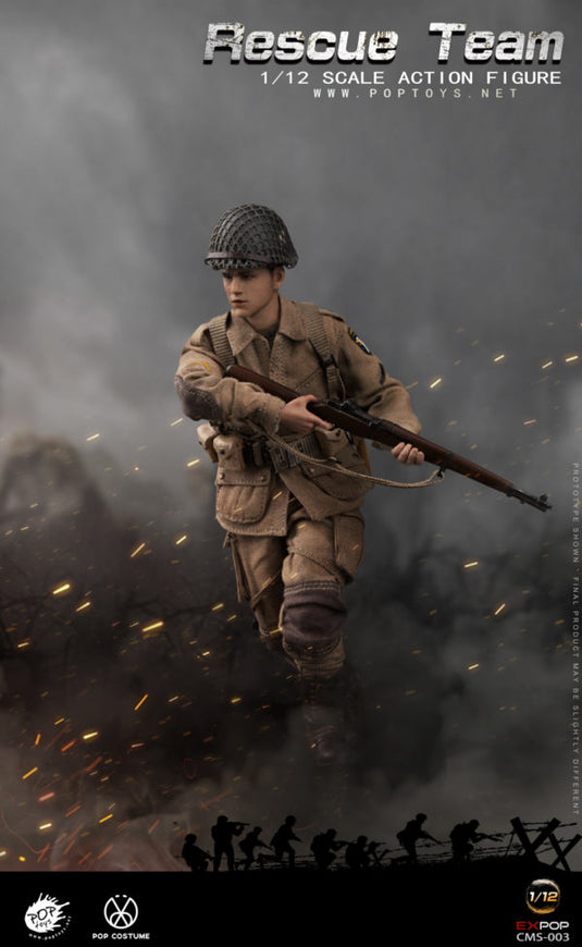 POP Toys - WWII US Rescue Squad Paratrooper 1/12